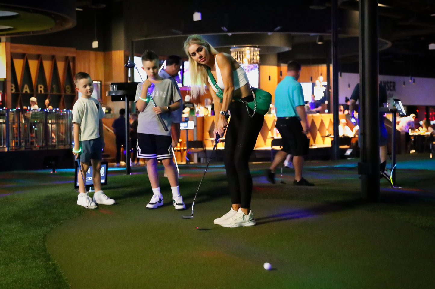 Glow-in-the-Dark Putt Party