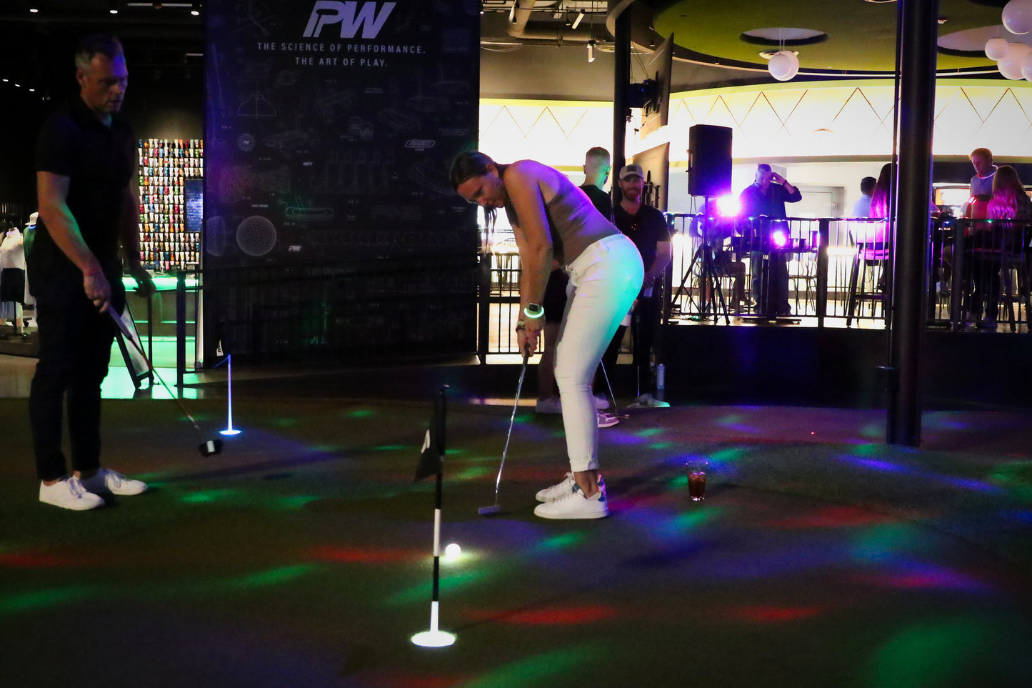 Glow-in-the-Dark Putt Party