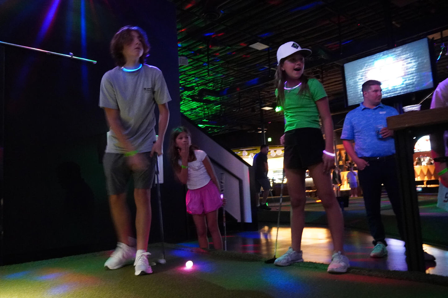 Glow-in-the-Dark Putt Party