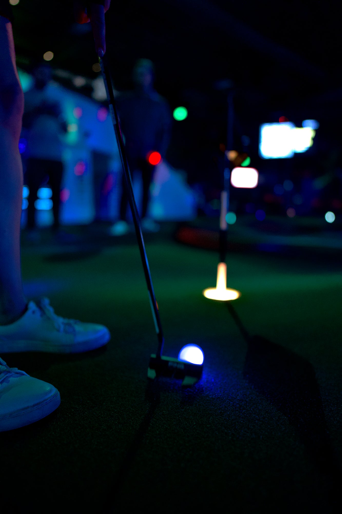 Glow-in-the-Dark Putt Party