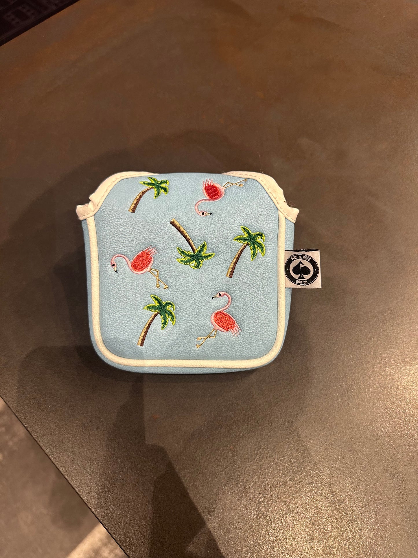 PINS & ACES DANCING FLAMINGO MALLET COVER
